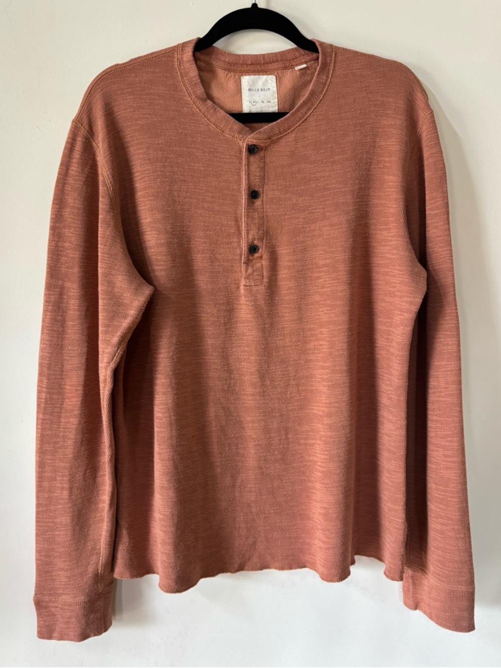Billy Reid Long-Sleeve Henley